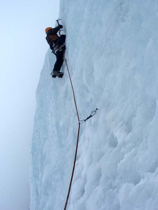 extrem ice climbing
